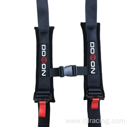 2 Inch Polyester 4 Point Latch Link Offroad Racing Harness Seatbelt